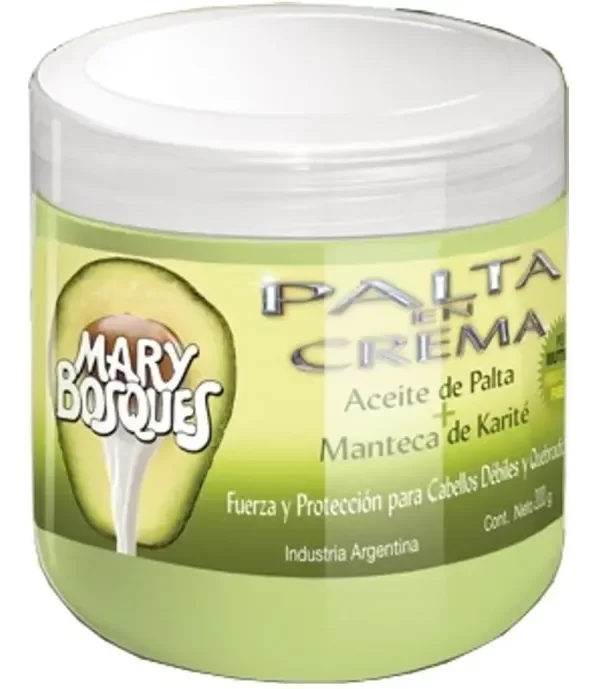 Producto - Tratamiento Capilar Fortalecedor Palta En Crema Mary Bosques