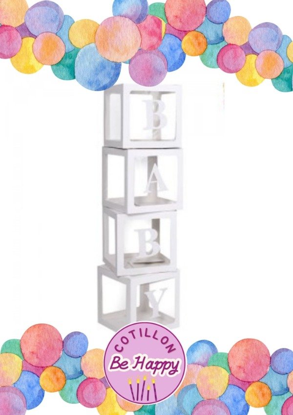 Producto - KIT BLOQUES DECORATIVOS BABY (no incluye globos)