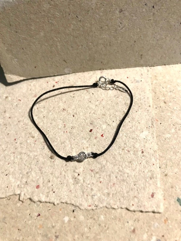 Producto - Pulsera Negra Punto de Luz