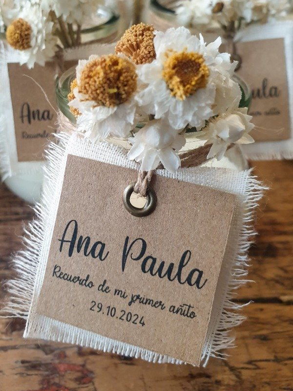Producto - Vela de souvenir de 150gr x 10 unidades  (CONSULTAR DEMORA)