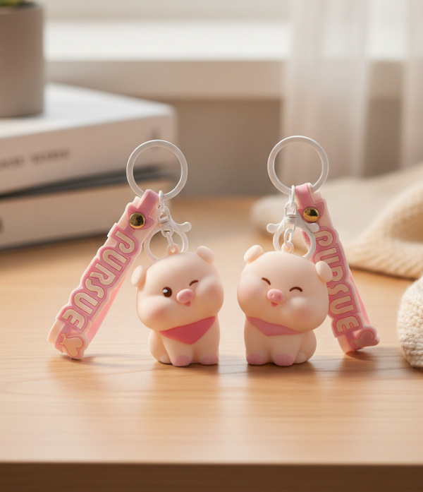 Producto - Llavero de pareja o amistad con iman animalitos terciopelo