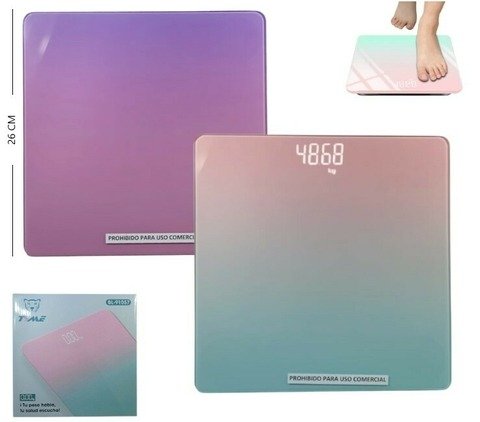 Producto - Balanza uso personal pesa hasta 180kg color