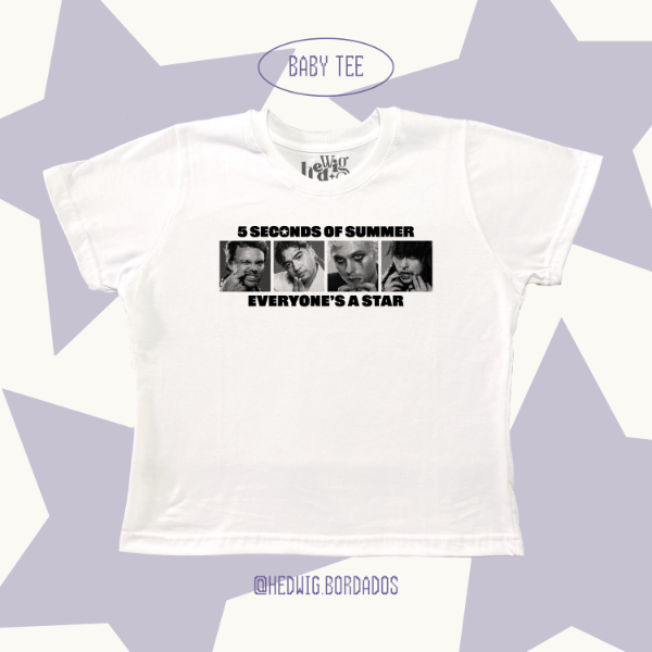 Baby tee “5SOS Everyone’s a Star BYN” — imagen 2