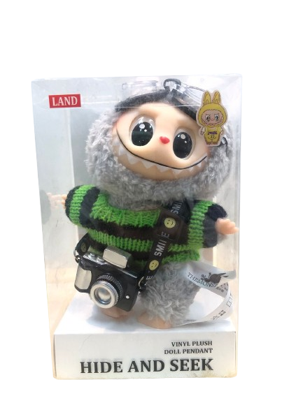 Producto - LABUBU  SWEATER VERDE Y NEGRO RAYAS