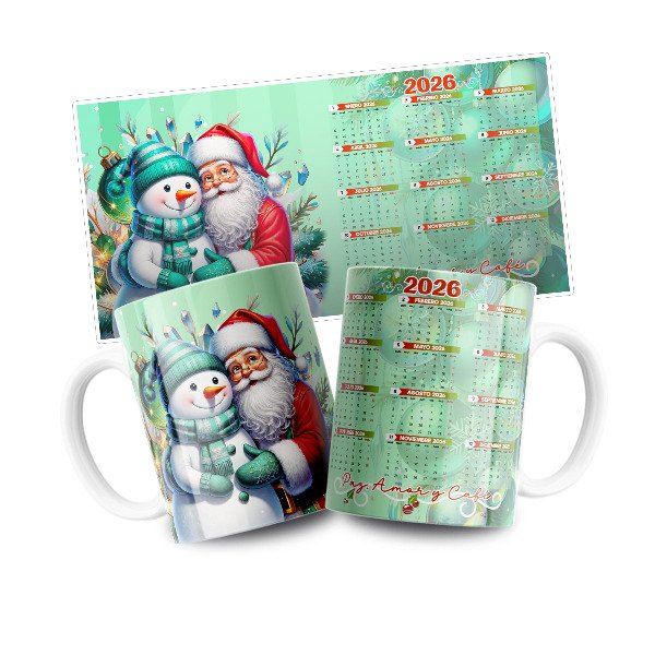 Producto - PACK CALENDARIO SANTA Y PERSONAJES