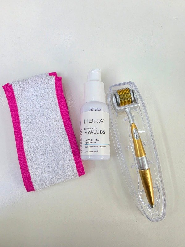 Producto - DERMAROLLER + SERUM HYALUB5 + VINCHA