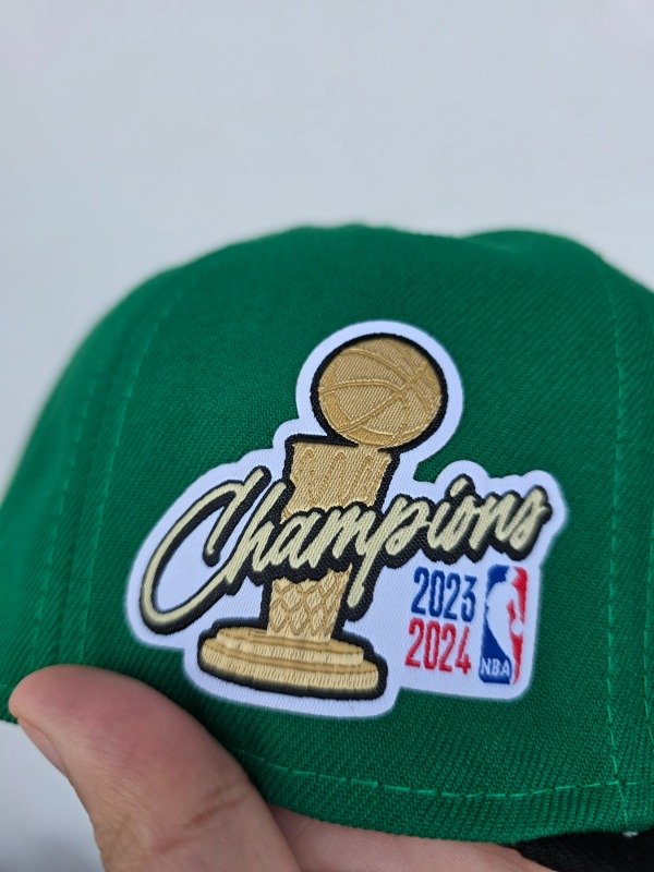 Boston celtics nba champs 23/24 new era 59fifty — imagen 4
