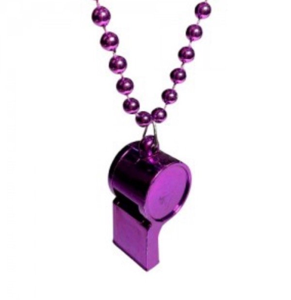 Producto - Silbato grande violeta x12u.