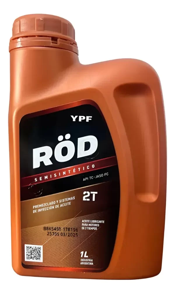 Producto - Aceite Ypf Rod 2t Semi Sintético X 1 Litro