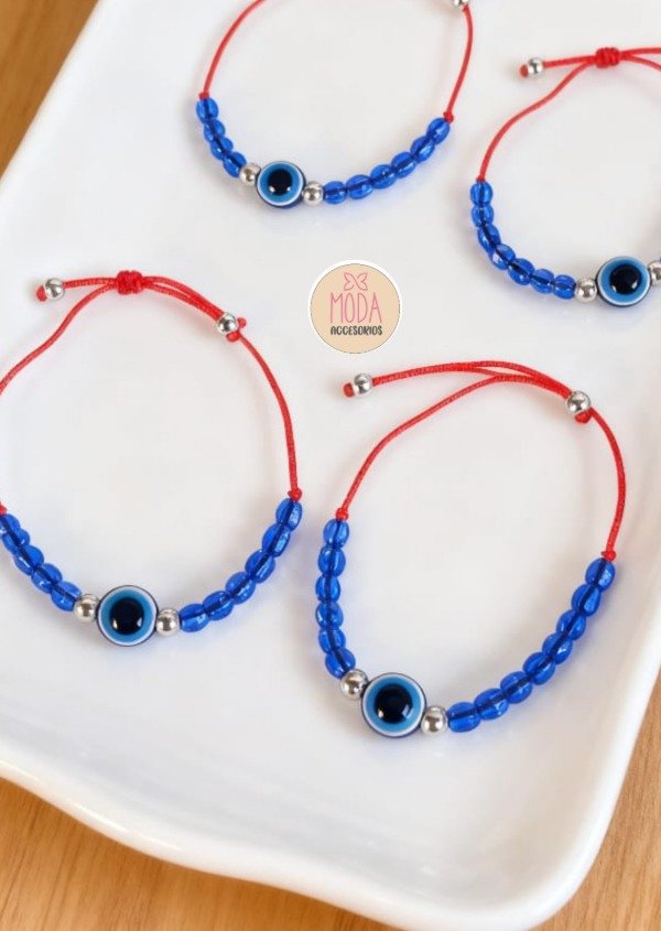 Producto - Pulseras con ojo turco azul