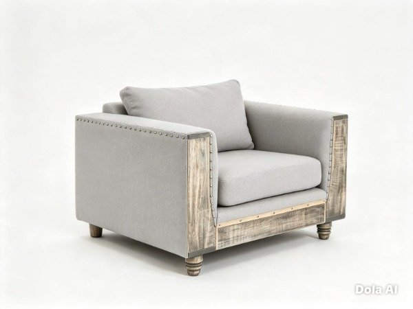 Producto - Sillón Cubo Constructor individual premium - Estilo Clásico Inglés - 2