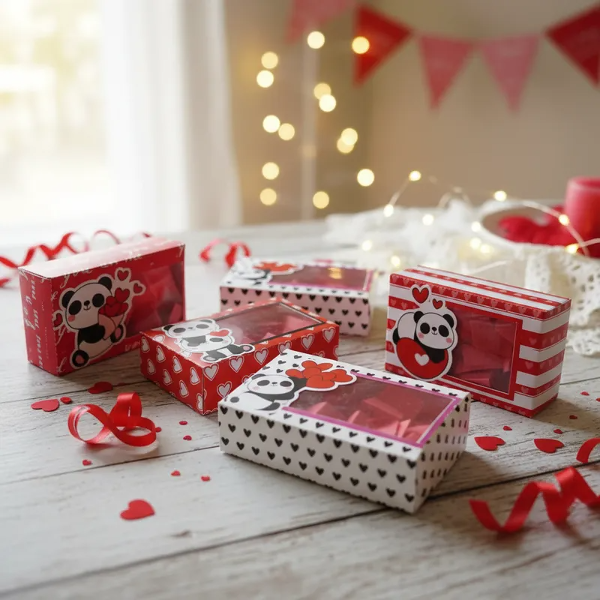 Producto - 7 Bomboneras XL San Valentín PandaLove