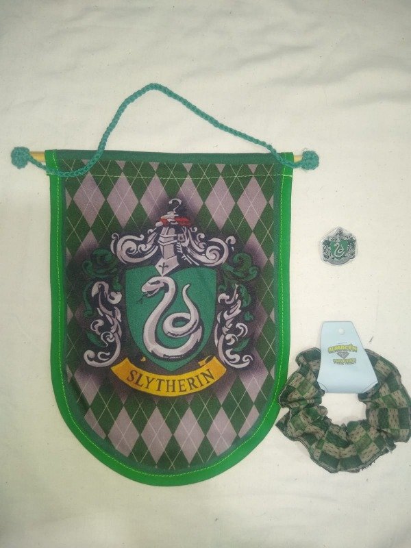 Producto - Combo Slytherin 3 c/banderín