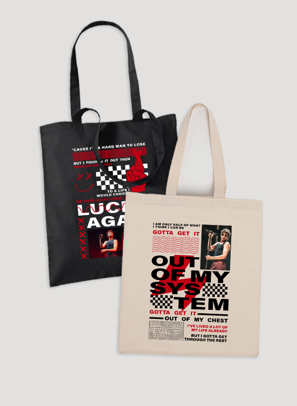 Producto - Tote Bag Lyrics - Louis Tomlinson