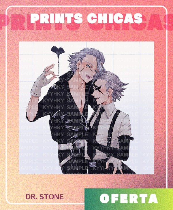 Producto - PRINT CHICA - DR. STONE (Oferta)