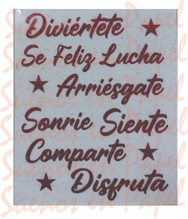 Producto - Lamina Termotransferible GLOW 07