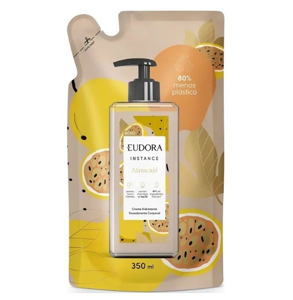 Producto - Repuesto Crema Instance Maracujá 350ml Eudora PROMO POR VENC. EN ENVASE 07/2026