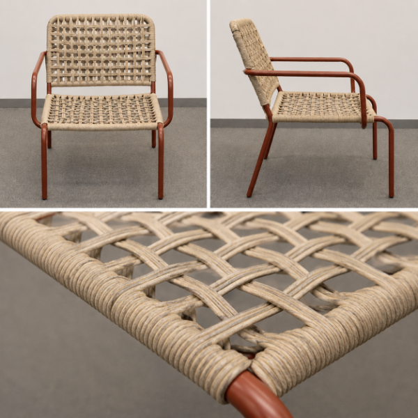 Producto - Sillón MANDARIN - Terracota - 1