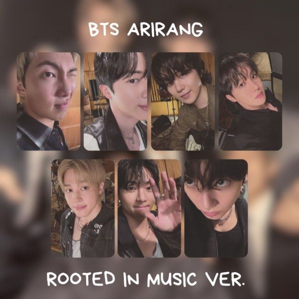 Producto - btd arirang photocards rooted in music ver