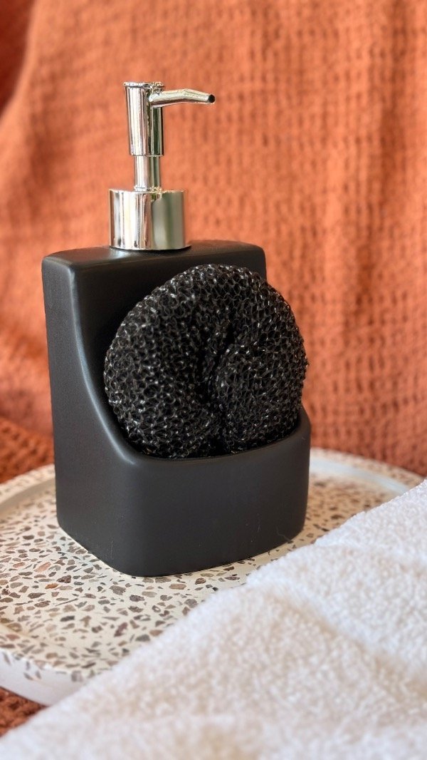 Producto - Dispenser para baño de ceramica Lonely negro