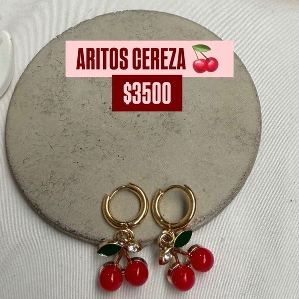 Producto - Argolla Cereza