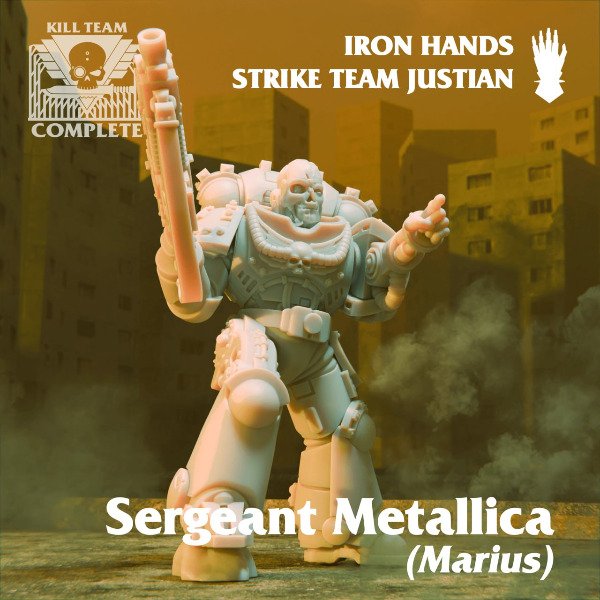 Producto - Sergeant Metallica - Ironhands Marines