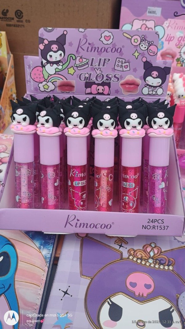 Producto - Líp Gloss kuromi