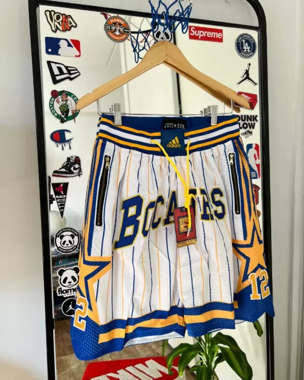 Producto - SHORT IMPORTADO NBA BOCA JUNIORS BLANCO