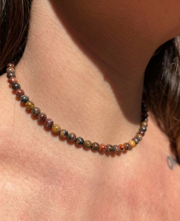 Producto - Choker Jaspe Picasso