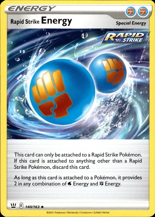 Producto - Rapid Strike Energy - 140/163 - Battle Styles