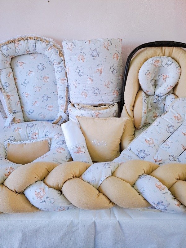 Producto - Set de 10 piezas Zorritos beige