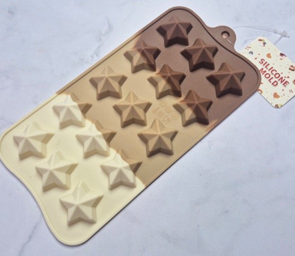 Producto - MOLDE SILICONA ESTRELLAS