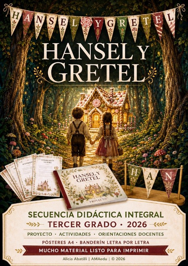 Producto - Proyecto y Secuencia de Lectura HANSEL Y GRETEL (Primer Ciclo) - 1