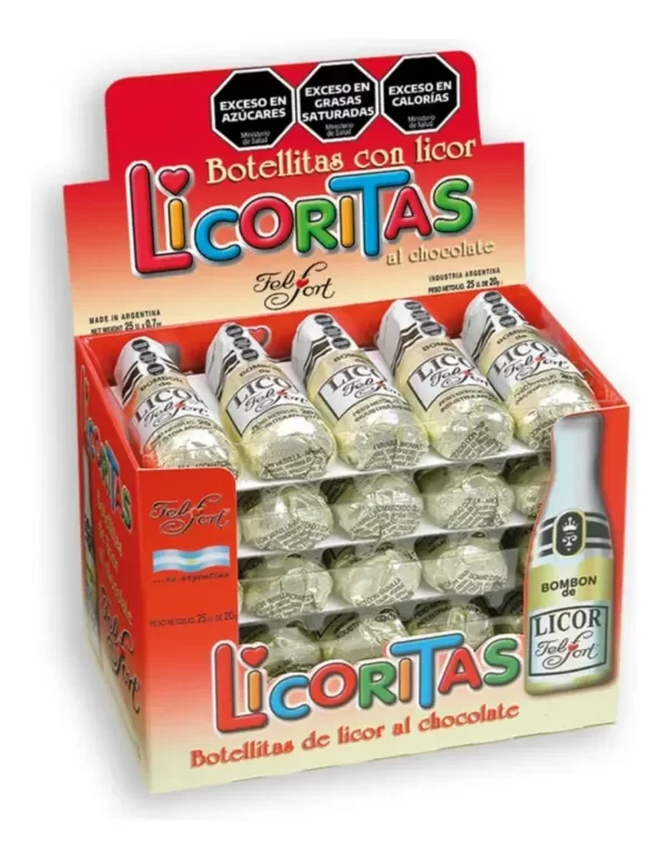 Producto - licoritas x25u 20gr [FELFORT]