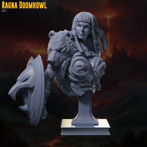 Producto - Ragna Doomhowl Busto