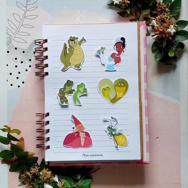 Producto - Stickers la princesa y el sapo