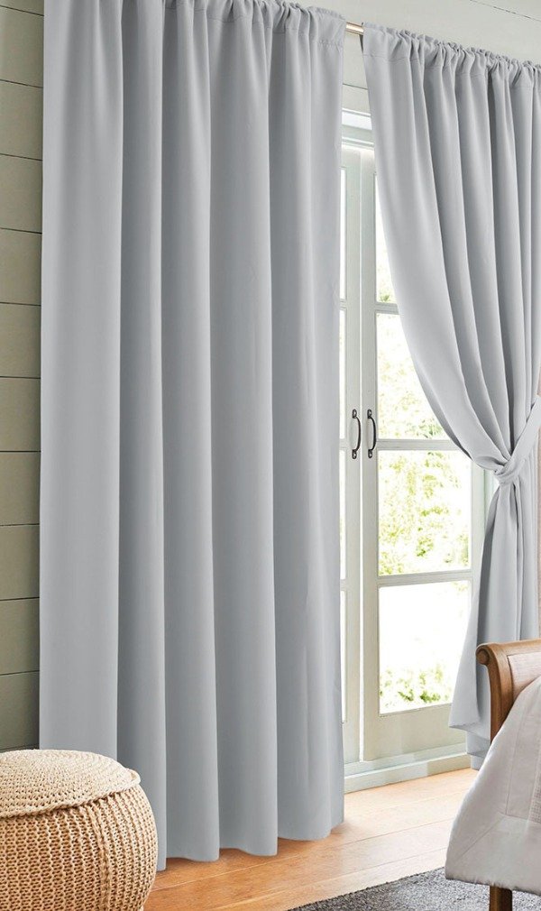 Producto - Cortina de ambiente Blackout textil dos paños  1.40x2.20