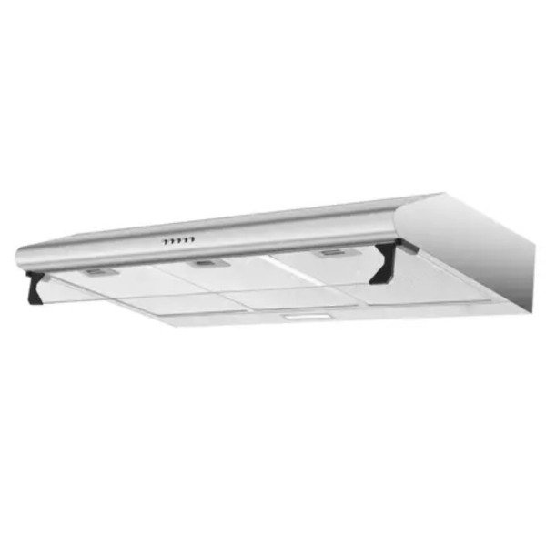 Producto - Campana Extractor Purificador Suono Aluminio 3 Velocidades Luz Led 80w Silver