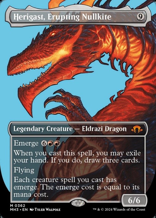 Producto - Herigast, Erupting Nullkite Borderless  Modern Horizons 3