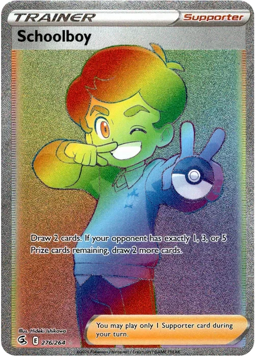 Producto - Schoolboy Hyper Rare - 276/264 - Fusion Strike