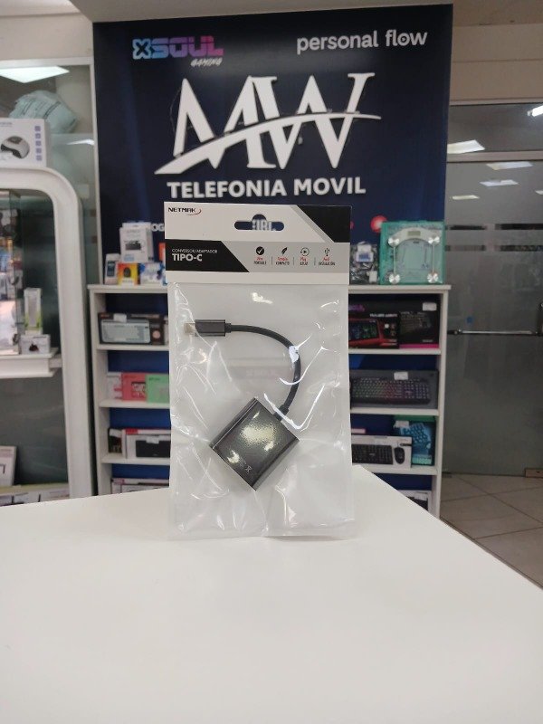 Producto - Conversor Tipo C (m) a HDMI (h) Netmak NM-TC66