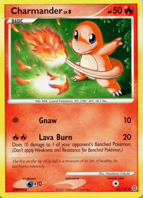 Producto - Charmander 82/132 - Secret Wonders 2007