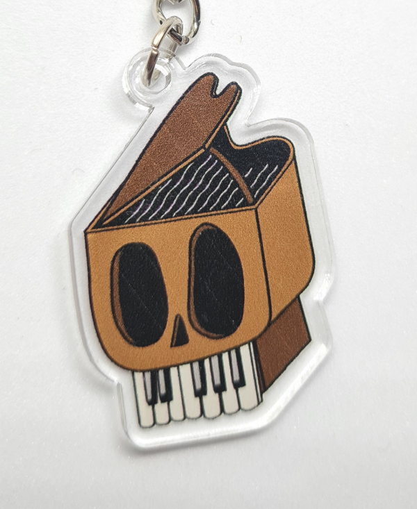 Producto - Llavero Piano Calavera - 0