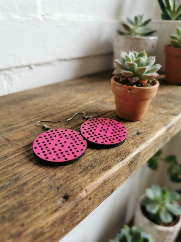 Producto - Aros Ameri / Fucsia Power - 2