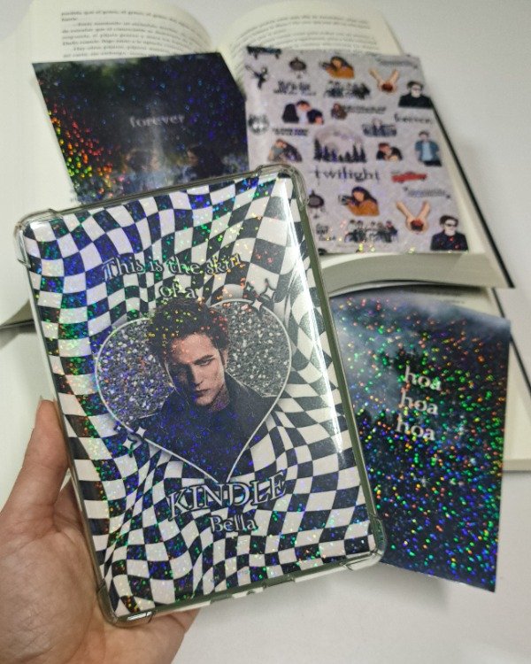 Producto - Skins para kindle - Crepúsculo holográfico (Pack por 4)