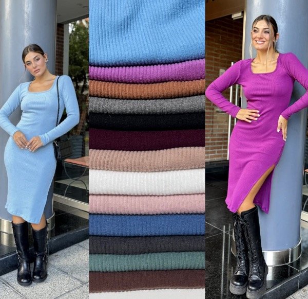 Producto - Línea Sweet! VESTIDO SALMA ESCOTE CUADRADO