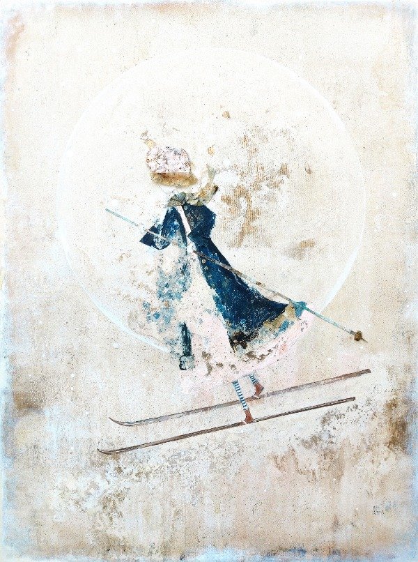 Producto - Prints "Esquiadora"