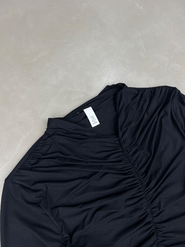 Producto - Black Ruched Bodysuit - 3