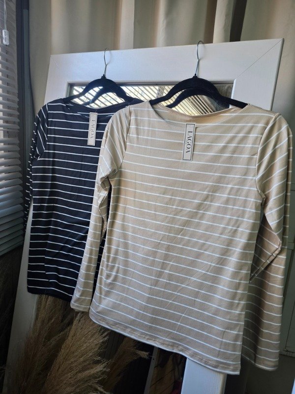 Producto - Cms19 polera modal soft rayas