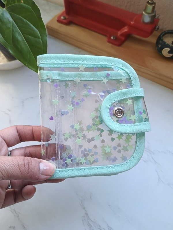 Producto - Billetera mini cristal aqua - 0